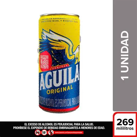 CERVEZA AGUILA ORIGINA LATA 269